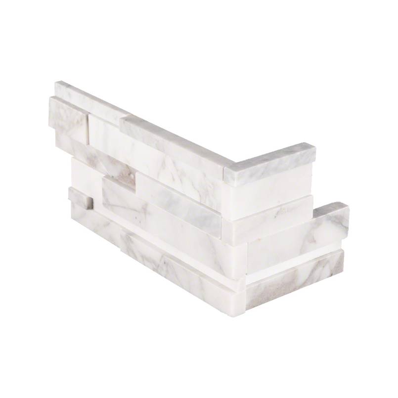 Calacatta Cressa 3d Stacked Stone Tile