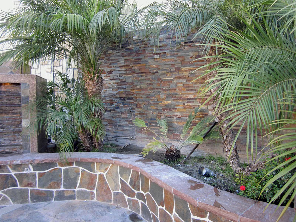 California Gold Stacked Stone Tile