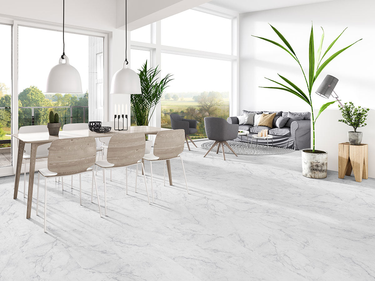 Trecento®Carrara Avell® Luxury Vinyl Tile