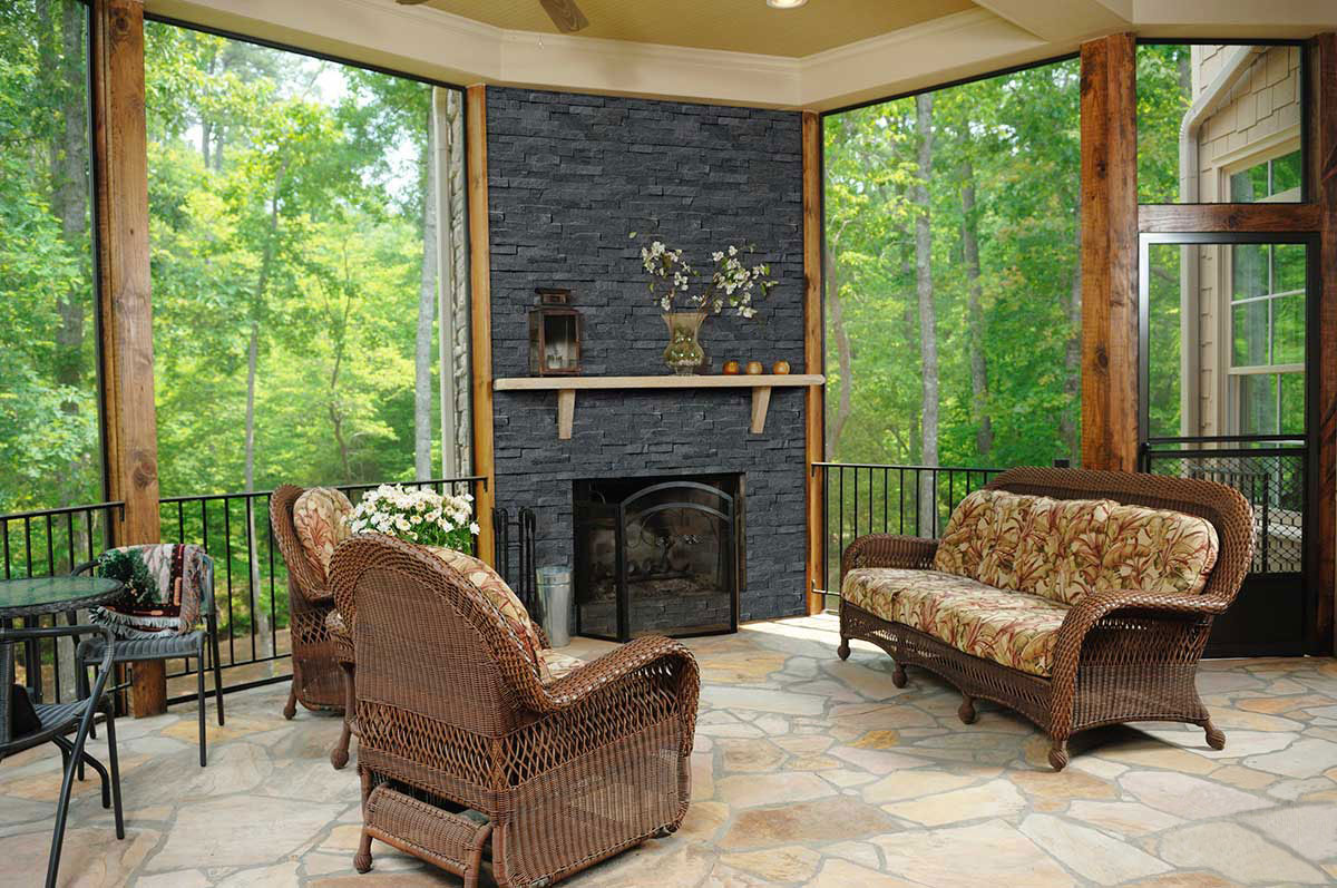 Coal Canyon Stacked Stone Tile