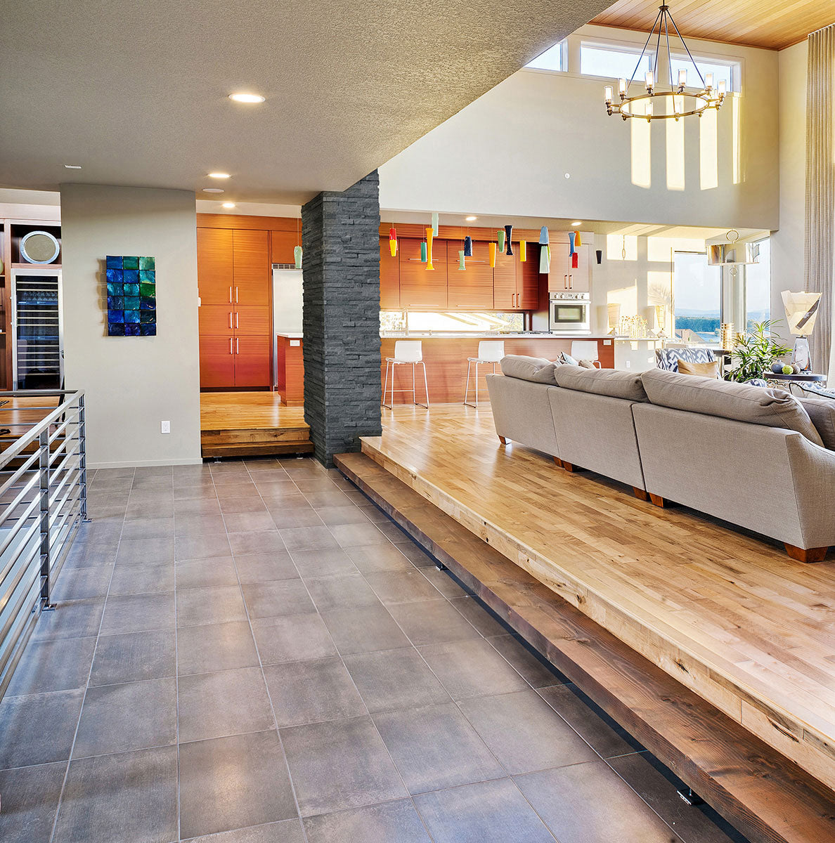 Coal Canyon Stacked Stone Tile