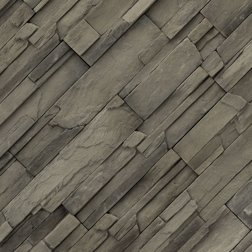 Copen Ash Stacked Stone Tile