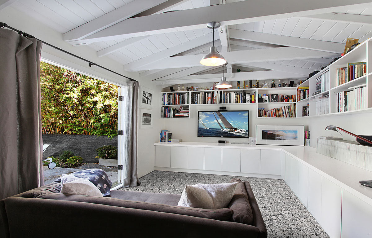 Glacial Black Stacked Stone Tile