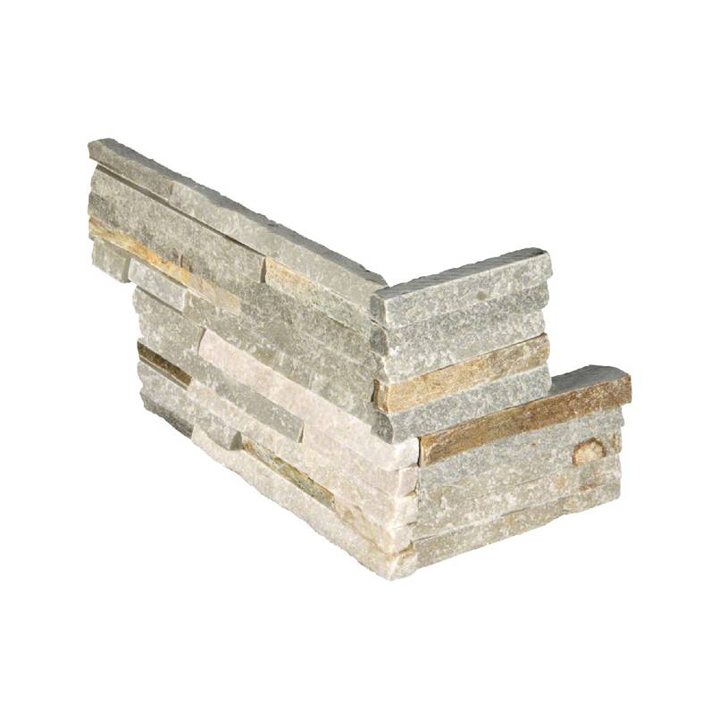 Golden Honey Pencil Stacked Stone Tile