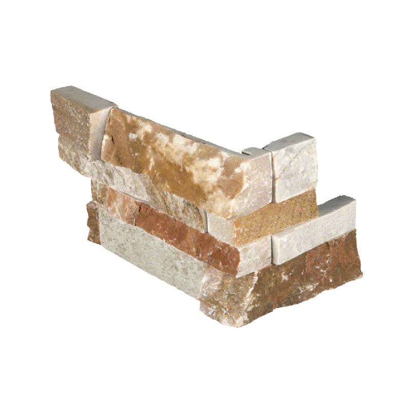 Golden White® Stacked Stone Tile