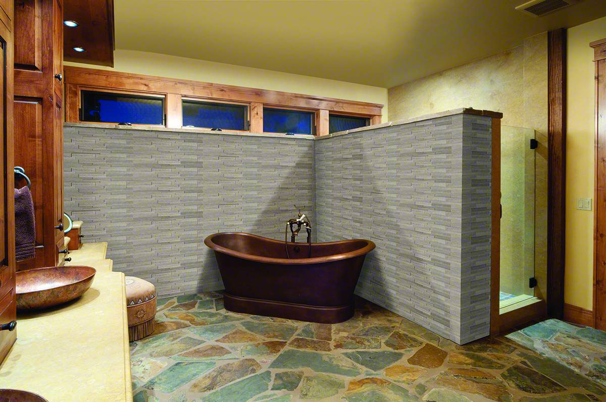 Gray Oak 3d Stacked Stone Tile