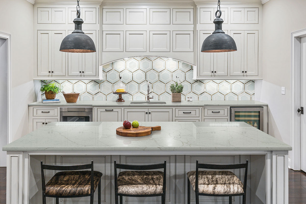 Medici Gold Backsplash Tile