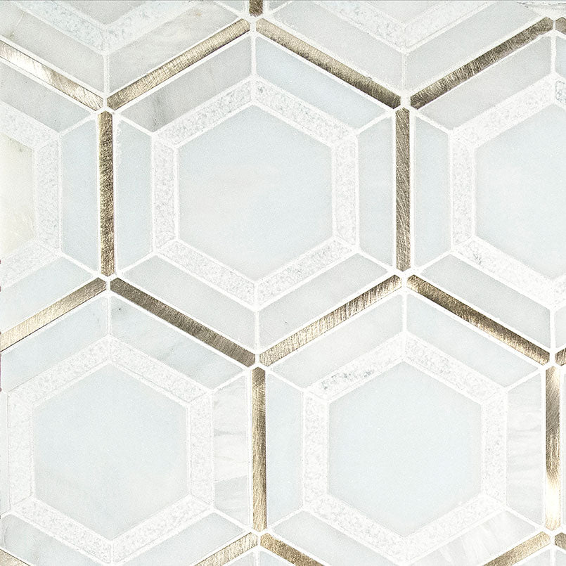 Medici Gold Backsplash Tile