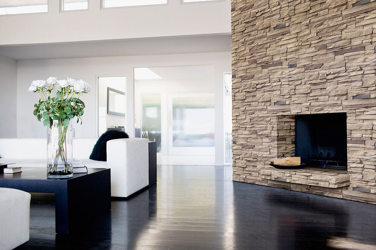 Peninsula Sand Stacked Stone Tile