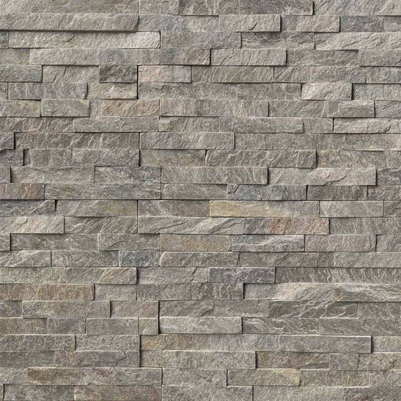 Sage Green Stacked Stone Tile