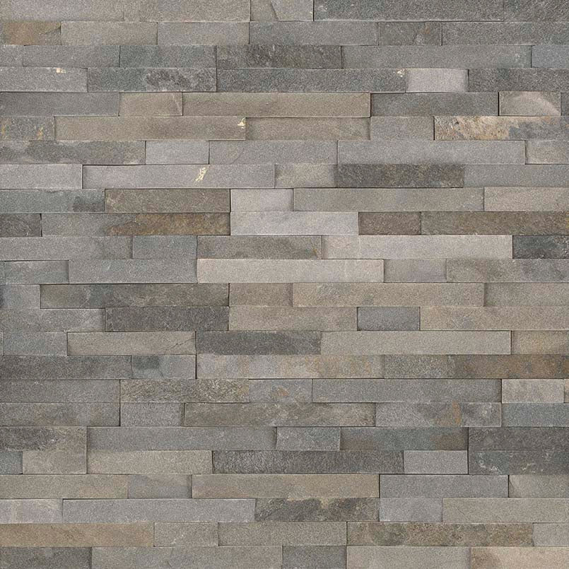 Sedona Grey Stacked Stone Tile