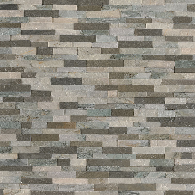 Sierra Blue Mini Stacked Stone Tile
