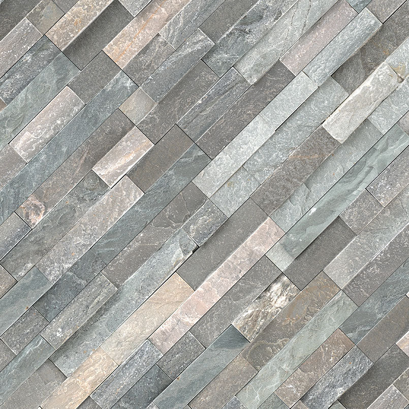 Sierra Blue Stacked Stone Tile