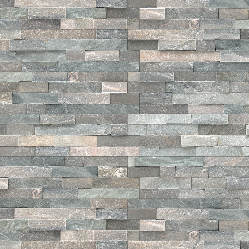 Sierra Blue Stacked Stone Tile