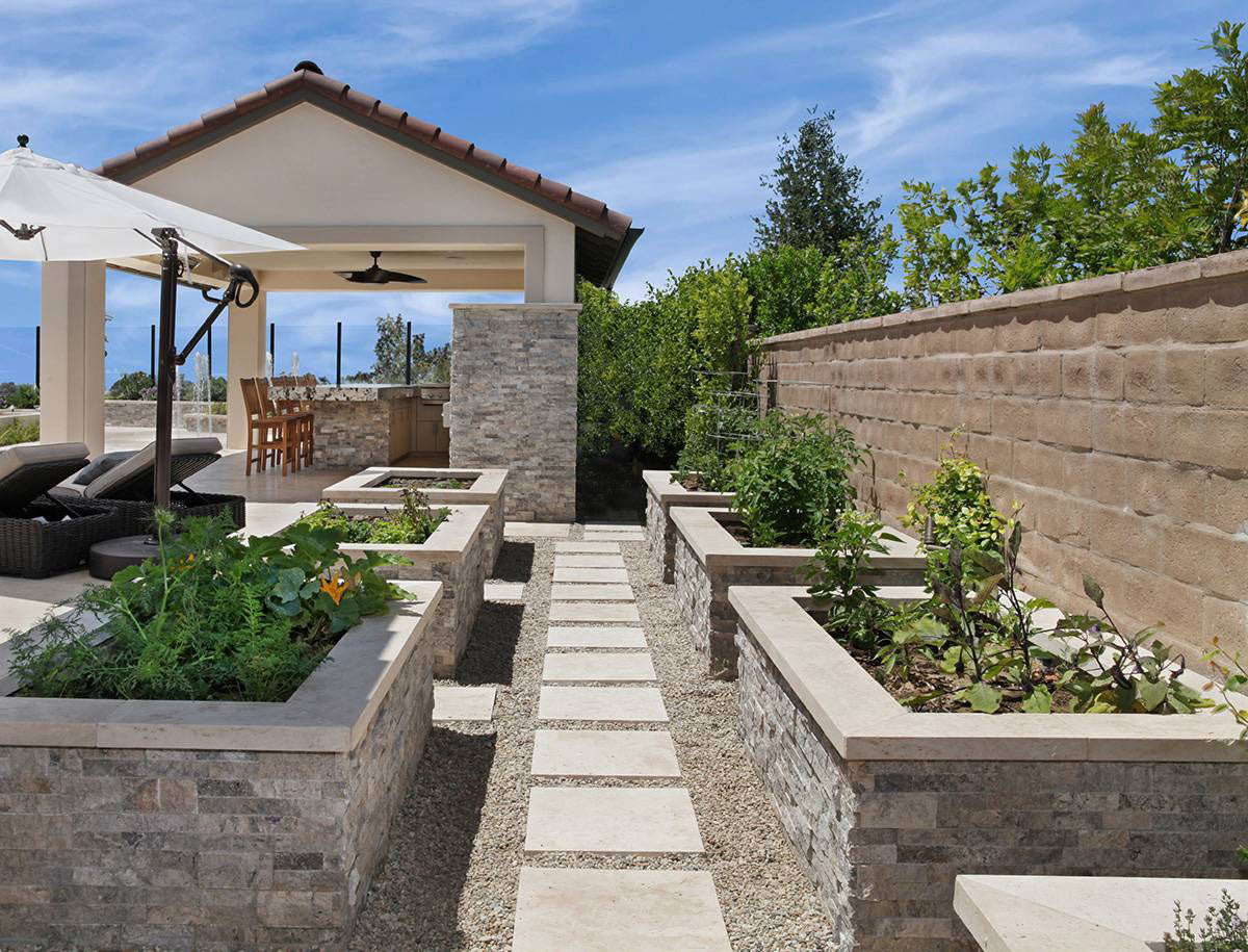 Silver Travertine Stacked Stone Tile