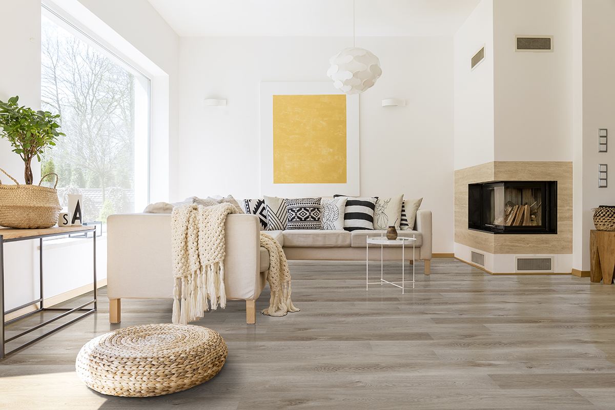 Prescott® Whitfield Gray® Luxury Vinyl Planks