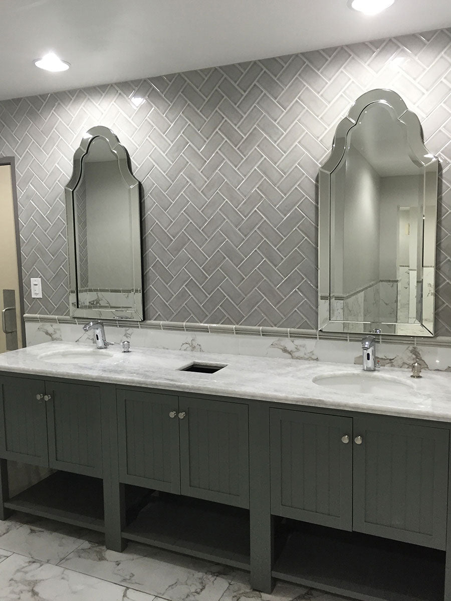 Dove Gray Subway Tile 3x6 Tile