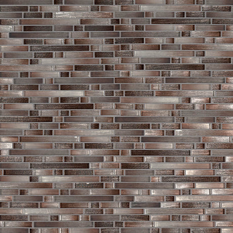 Akaya Copper Interlocking Glass Tile