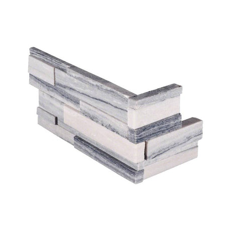 Alaska Gray 3d Stacked Stone Tile