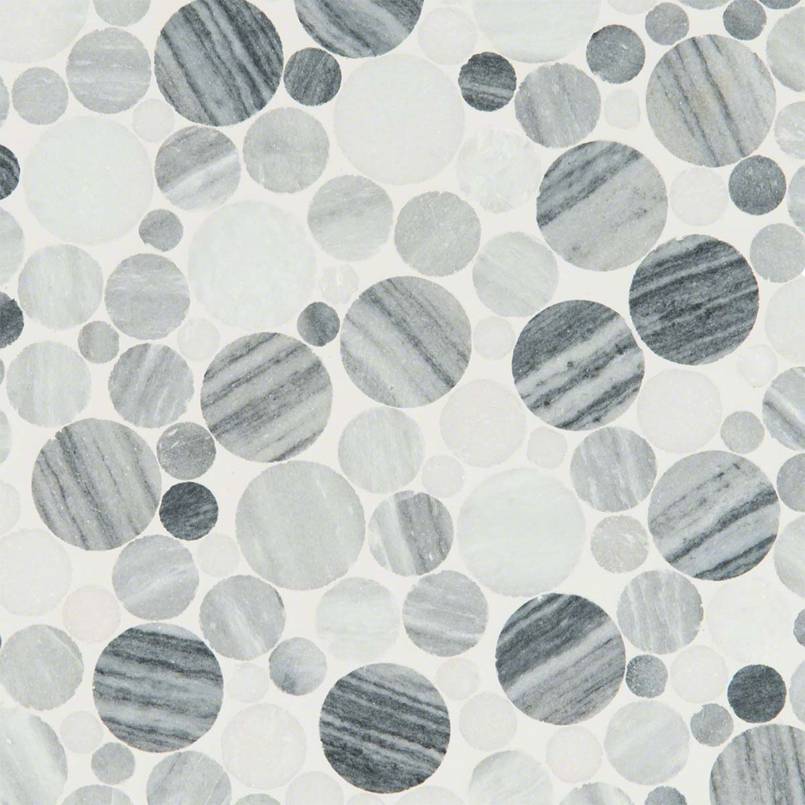 Alaska Gray Pebble Polished Tile