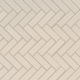 Almond Herringbone Mosaic Tile