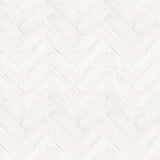 Alpine White Clay Brick Tile  - Herringbone Tile
