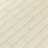 Antique White Beveled Tile