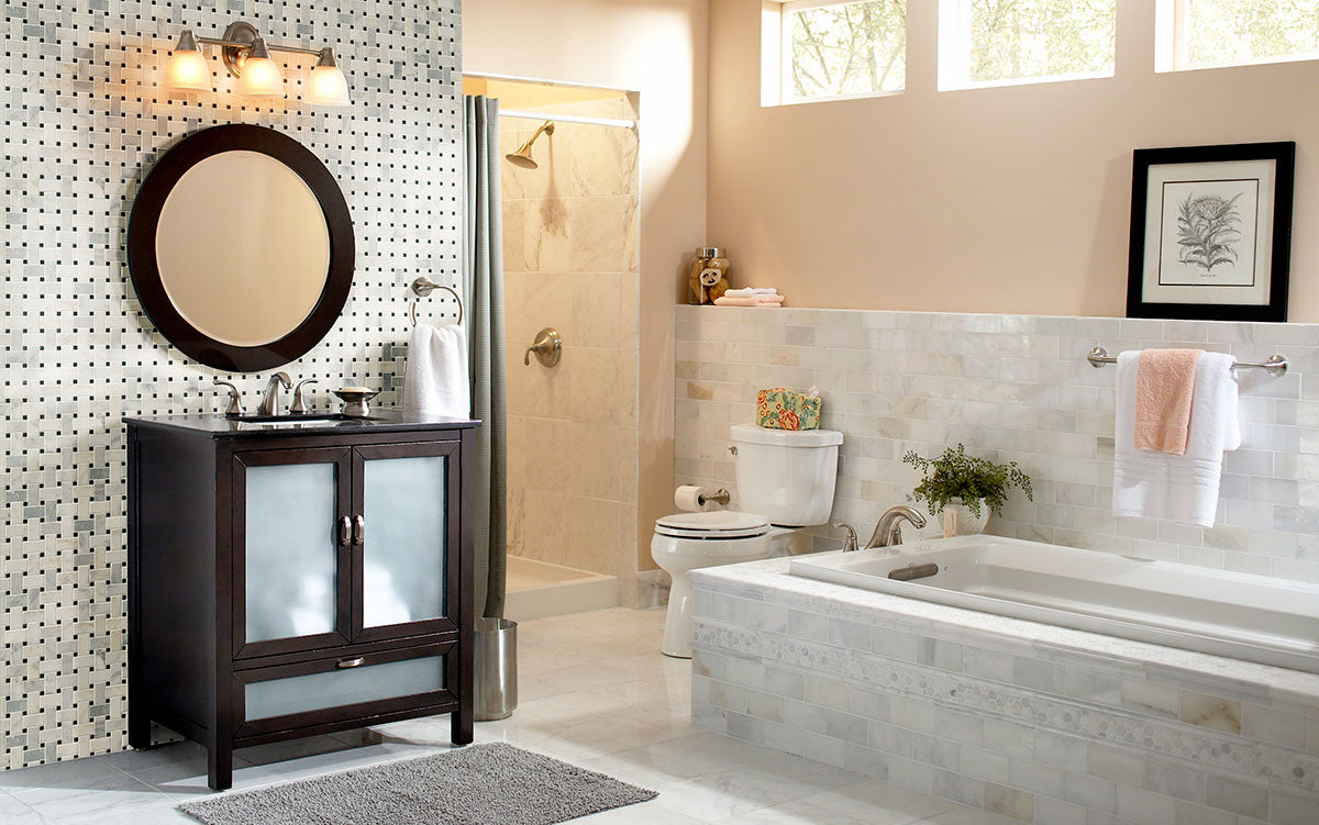 Arabescato Carrara Basketweave Tile