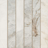 Arabescato Venato White 2x12 Stack Hon Tile