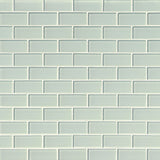 Arctic Ice Glass Subway Tile 2x4 Tile