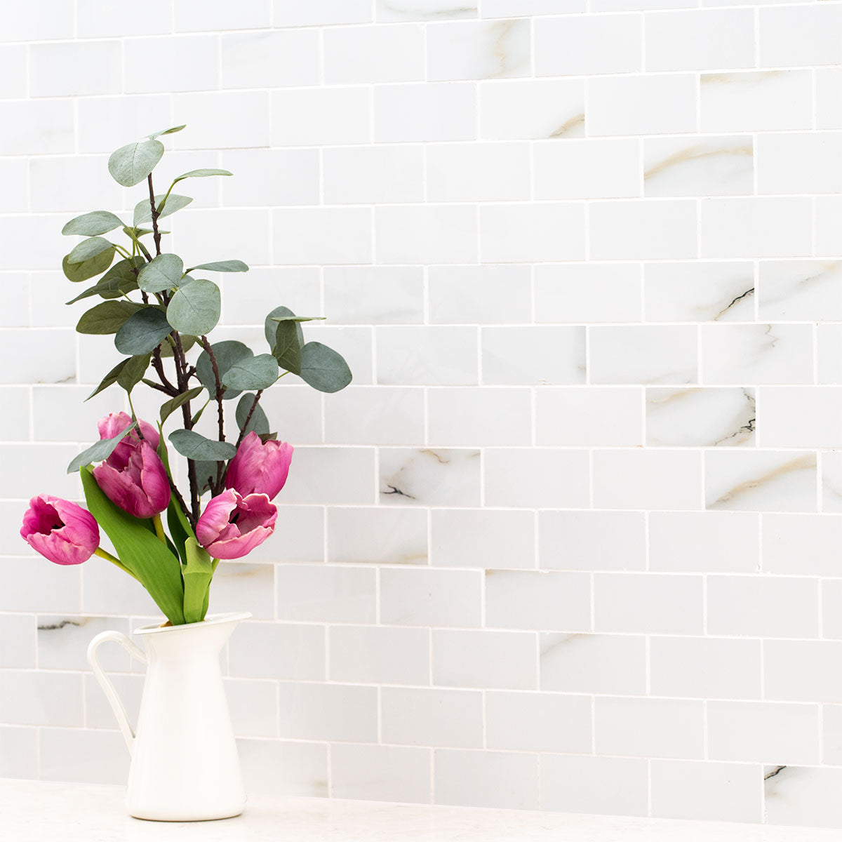 Aria Bianco Subway Tile 2x4 Tile