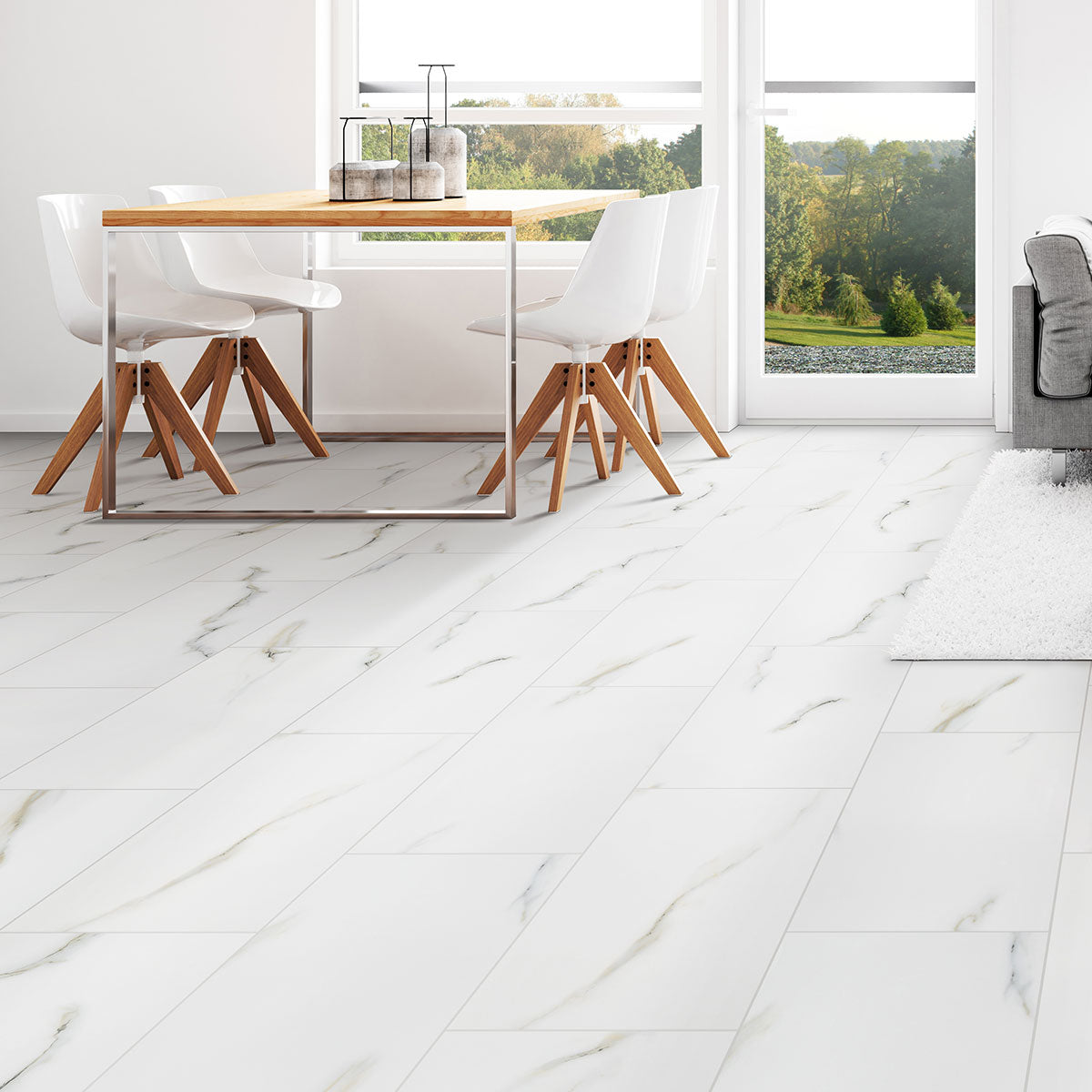 Aria Bianco Subway Tile 2x4 Tile