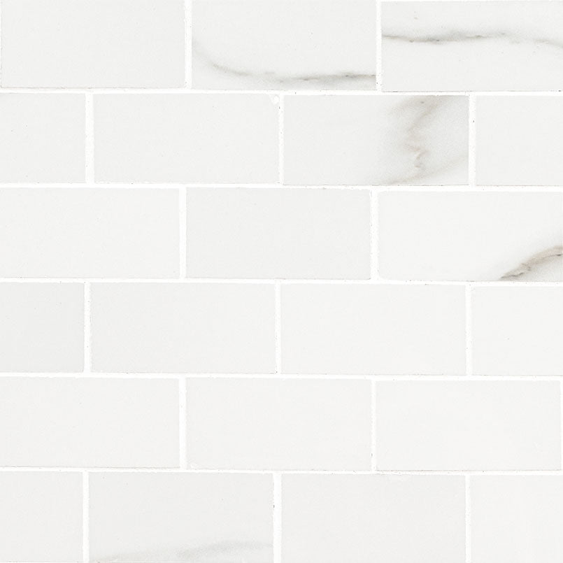 Aria Bianco Subway Tile 2x4 Tile