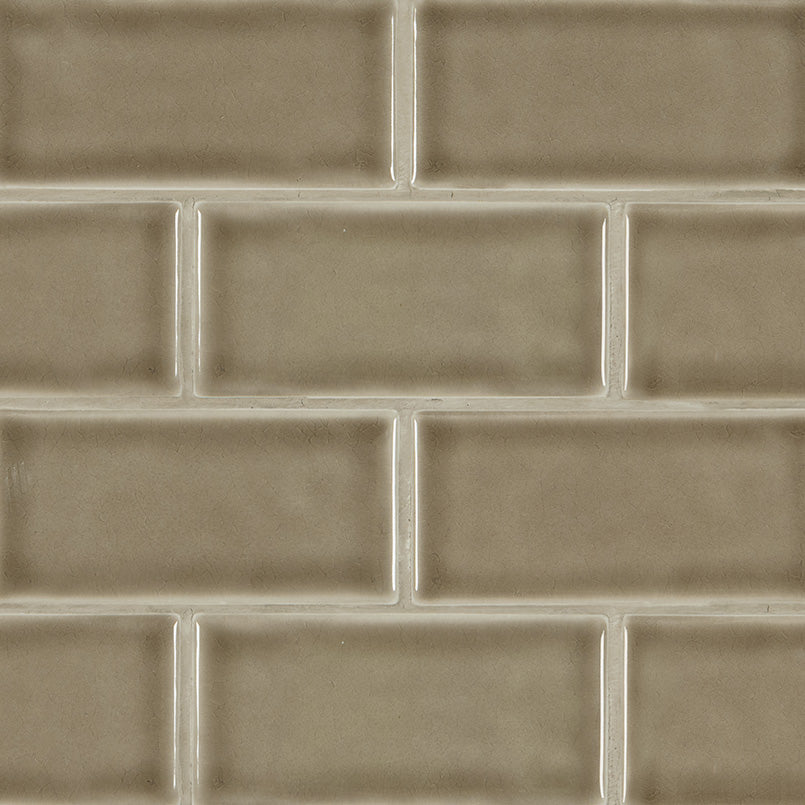 Artisan Taupe Subway Tile 3x6 Tile