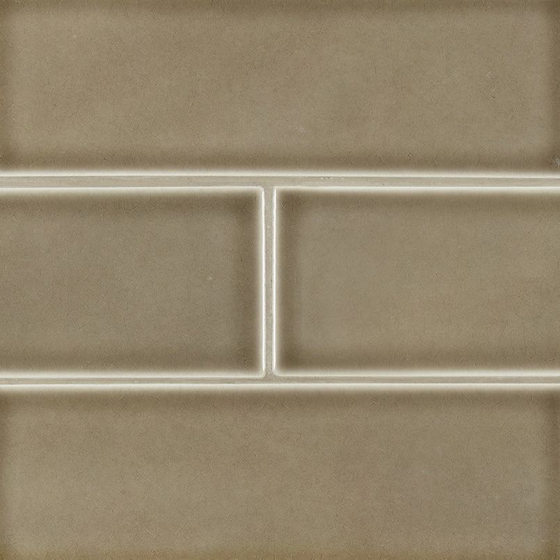 Artisan Taupe Subway Tile 4x12 Tile