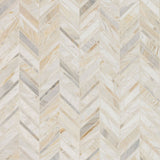 Athena Gold Chevron Pattern Honed Tile