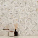 Athena Gold Geometrica Honed Tile