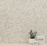 Athena Gold Pennyround Tile