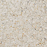 Athena Gold Pennyround Tile