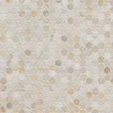 Athena Gold Pennyround Tile