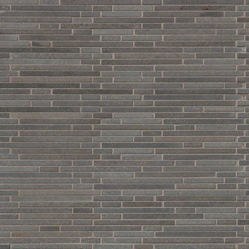 Basalt Blue Bamboo Pattern Tile