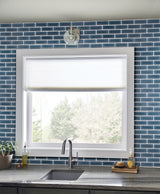 Bay Blue Beveled Tile 2x6 Tile