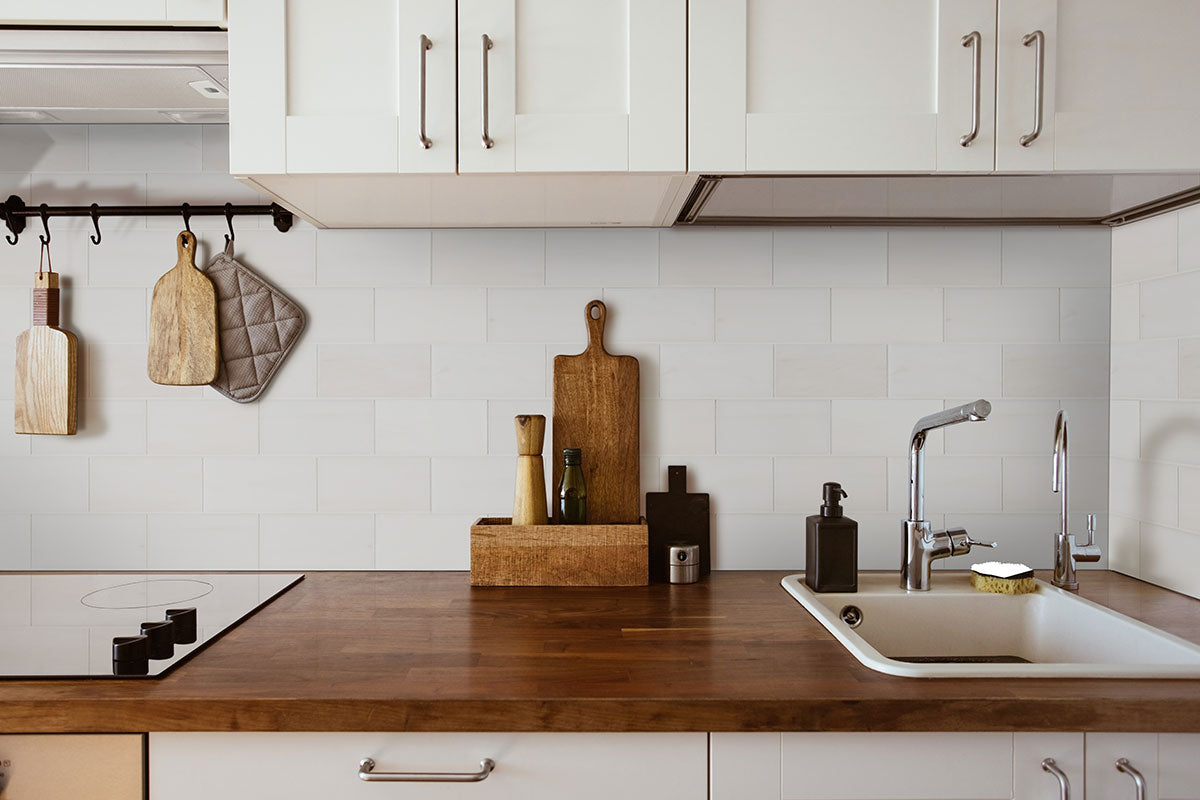 Bianco Dolomite Polished Subway Tile 3x6 Tile