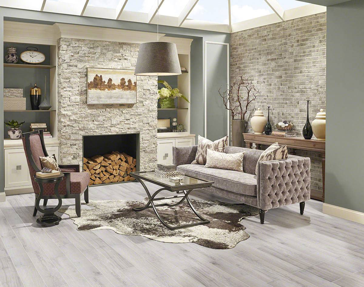Palmetto Bianco Wood Look Tile