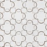 Bianco Quatrefoil Polished Tile