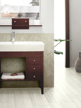 Watercolor Bianco Porcelain Tile