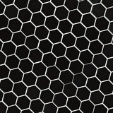 Black Matte Hexagon 2” Mosaic Tile