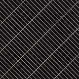 Black Matte 1x6 Stack Pattern Tile