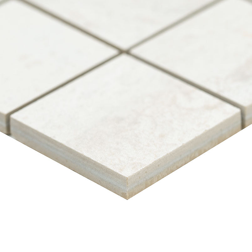Oxide Blanc Porelain Tile 2x2 Tile