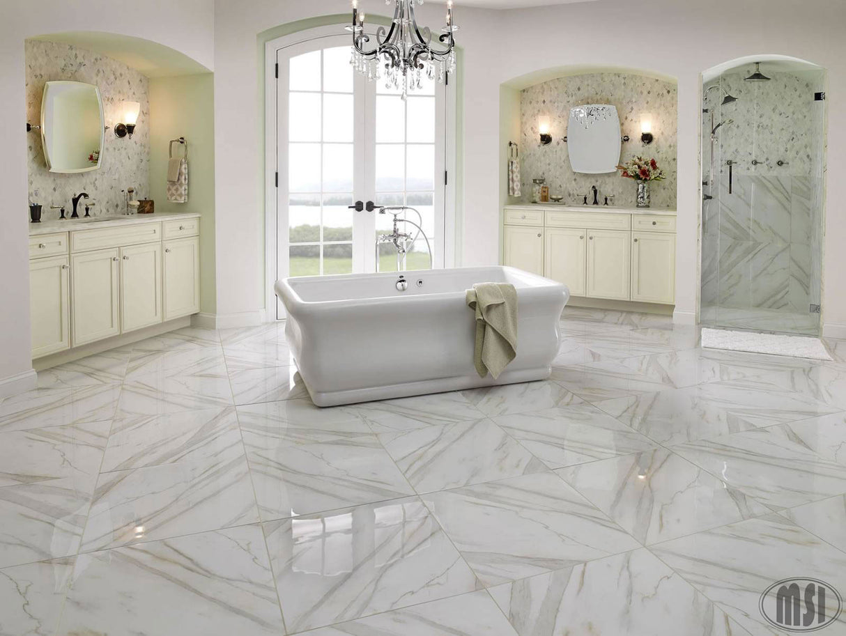 Pietra Calacatta Porcelain Tile
